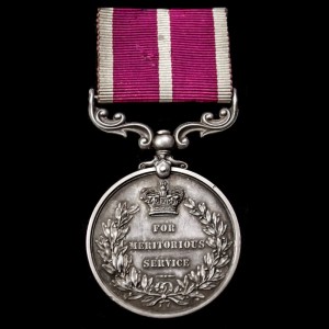 The Meritorious Service Medal (Post 1917)